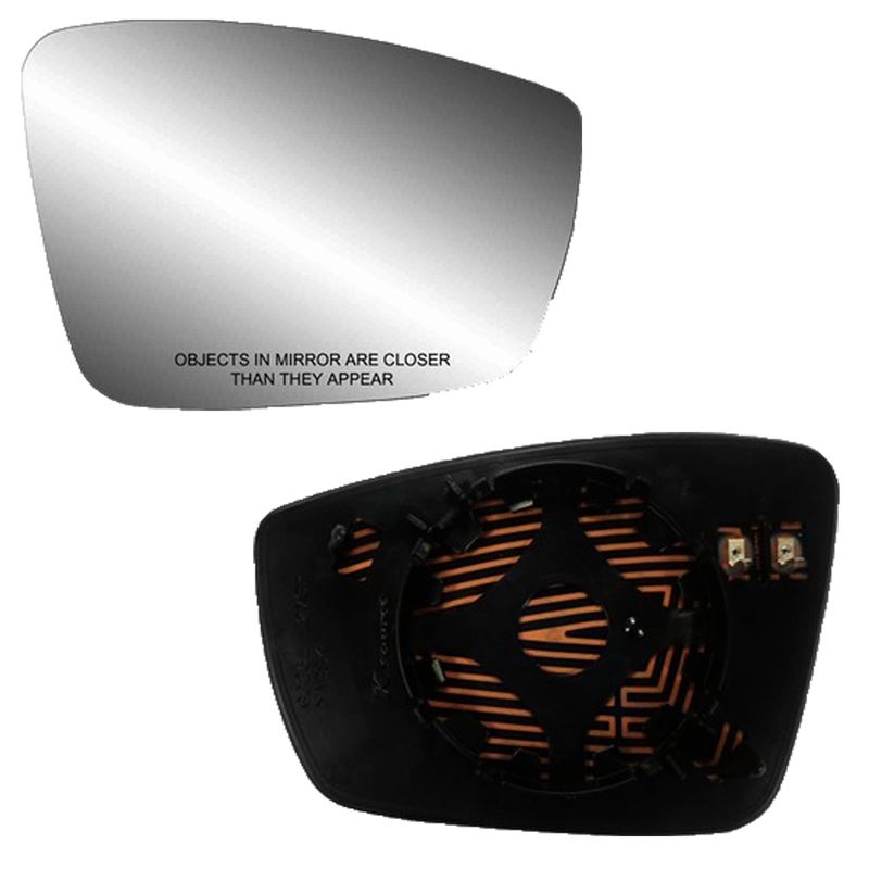 HEATED Mirror Glass with BACK PLATE for 2009-2017 VW Volkswagen CC EOS PASSAT Passenger Side View Right RH 